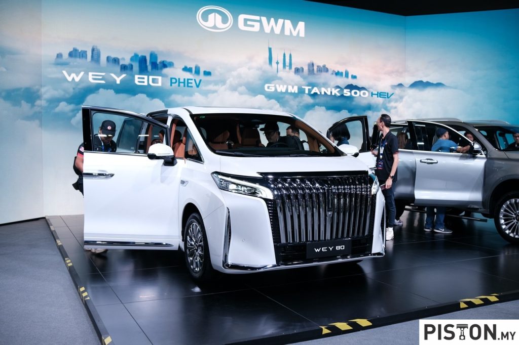 GWM Wey 80 and Tank 500 Showcased at KLIMS 2024