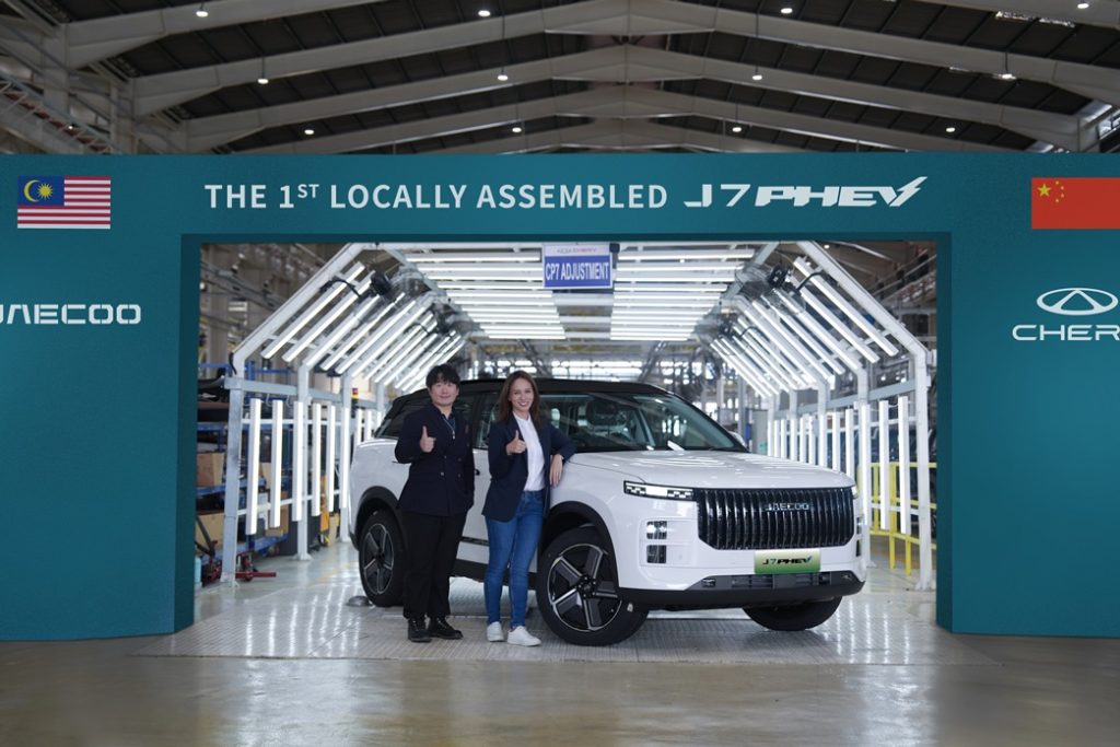 Jaecoo J7 PHEV Memasuki Pasaran Malaysia, Unit Pertama Dipasang Secara Tempatan Keluar Kilang