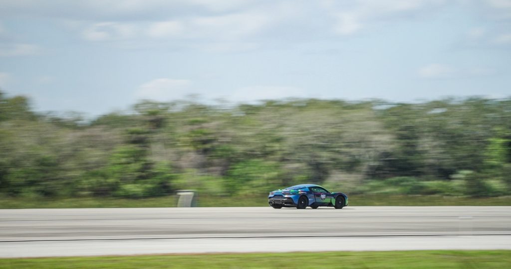 The Maserati MC20 Coupe Set a 318km/h New Autonomous World Speed Record