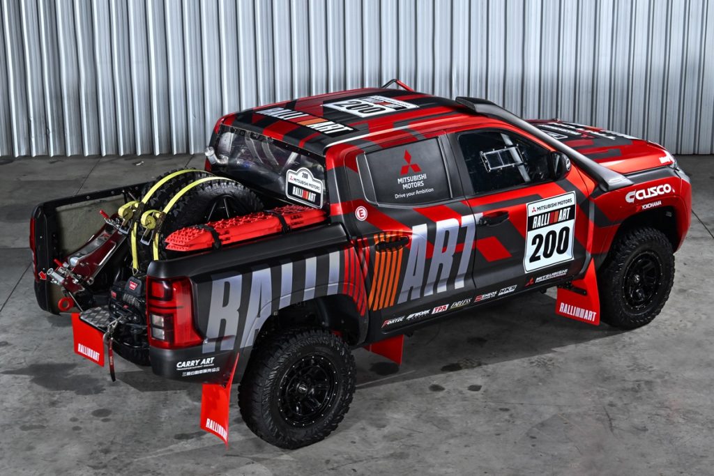 Mitsubishi Ralliart Gears Up for AXCR 2025 with Enhanced Triton Rally Car