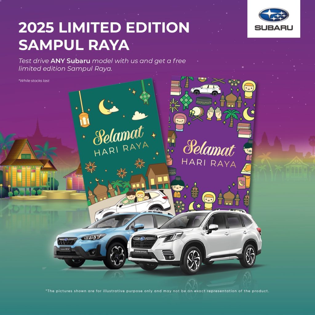 Subaru Malaysia Rolls Out Festive “Raya Bersama Selamat Sentiasa” Campaign with Exclusive Offers