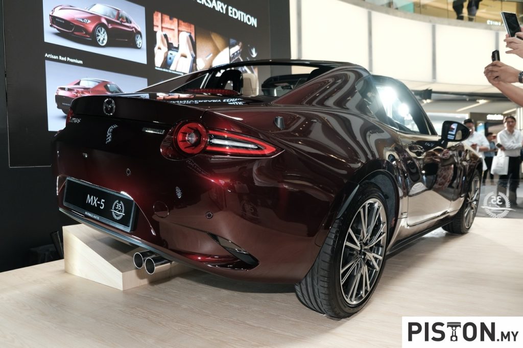 Exclusive Mazda MX-5 35th Anniversary Edition Launched in Malaysia – RM315k