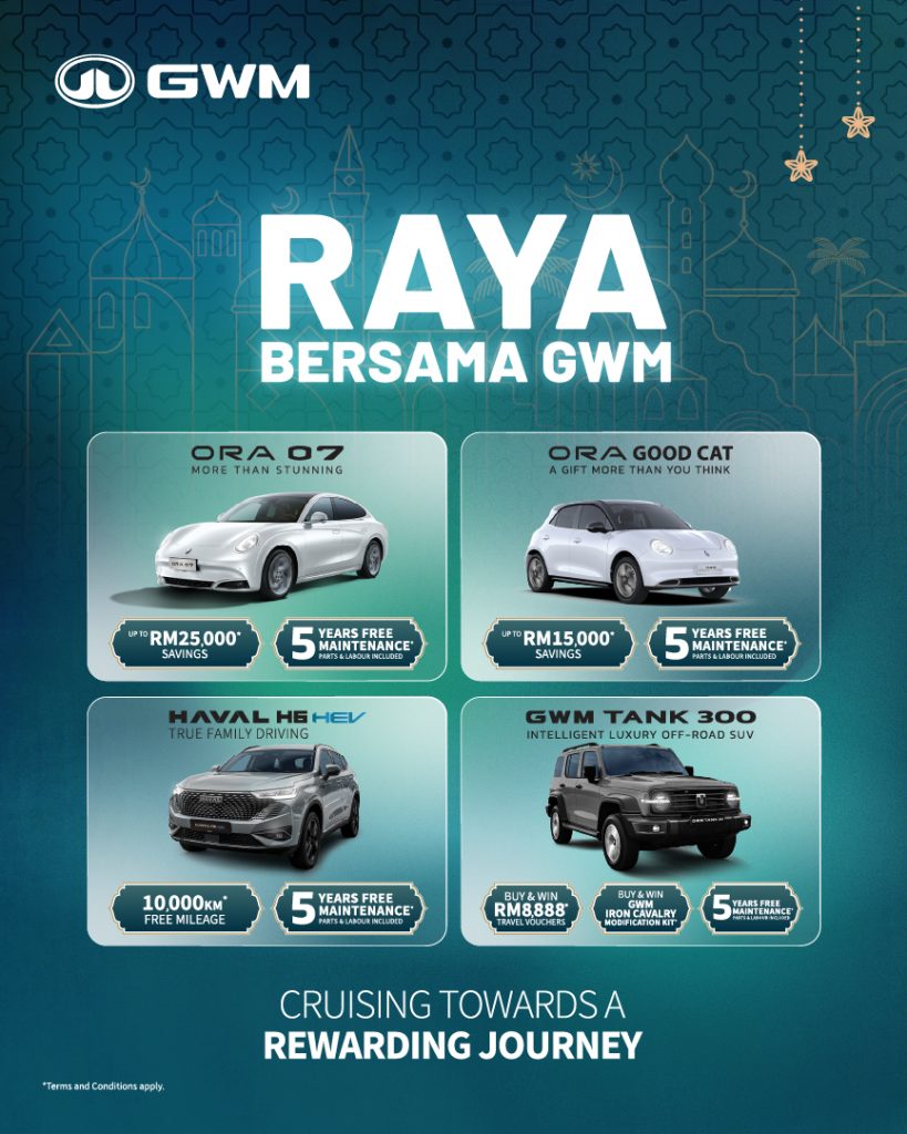 GWM Malaysia Launches “Raya Bersama GWM” Campaign to Celebrate Hari Raya Aidilfitri