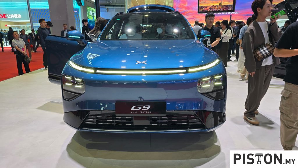 Auto Shanghai 2025: Xpeng G9 2025 Edition Displayed, 66 Enhancements and Advanced Turing AI Driving System