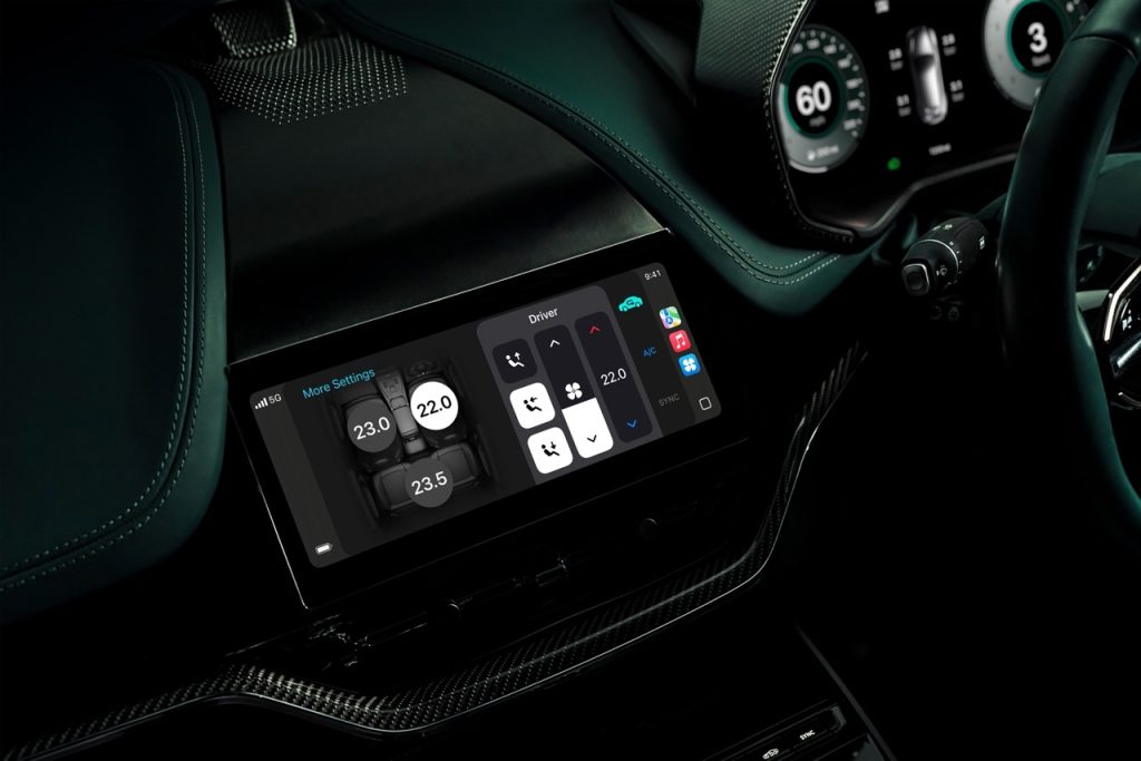 Aston Martin Becomes First Carmaker to Introduce Apple CarPlay Ultra Globally
