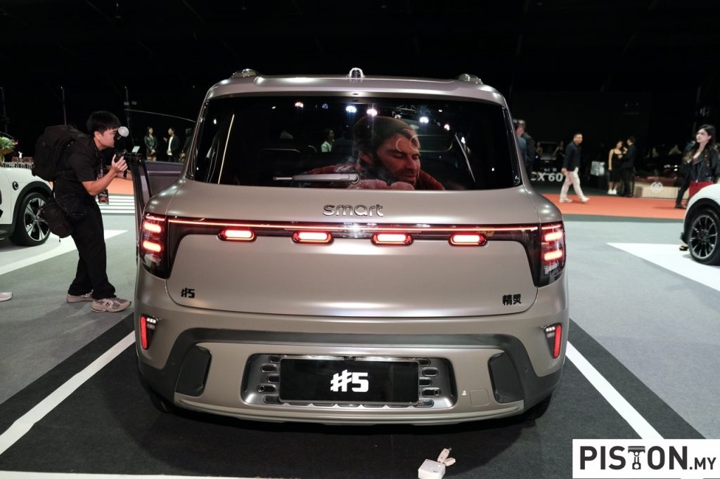 smart Pratonton smart #5 dan Pelancaran #1 Edisi Terhad BRABUS