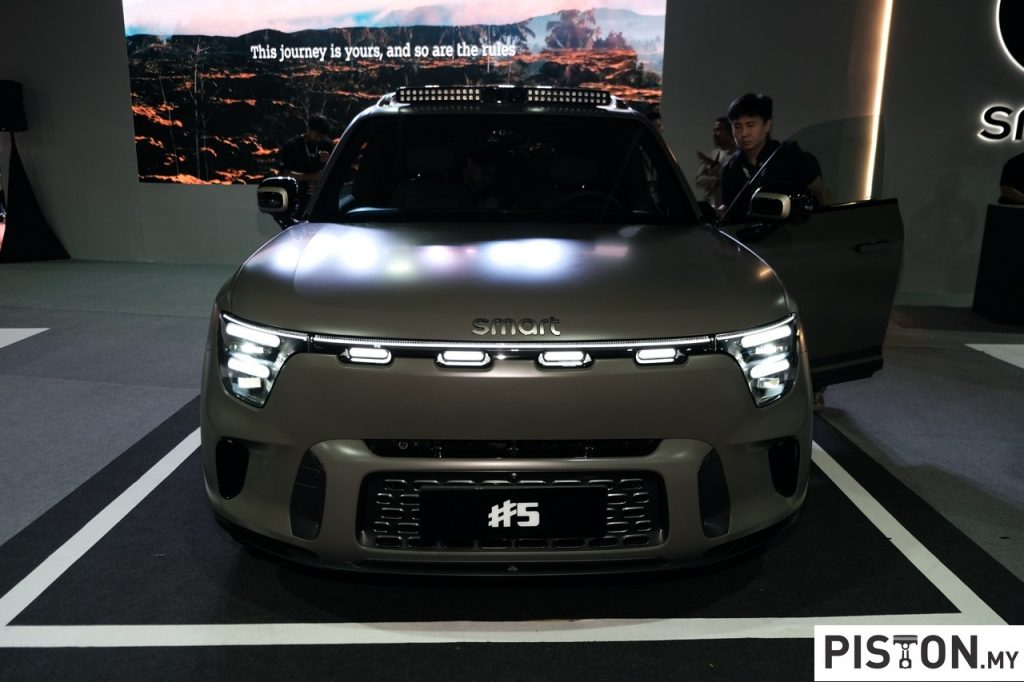 smart Pratonton smart #5 dan Pelancaran #1 Edisi Terhad BRABUS