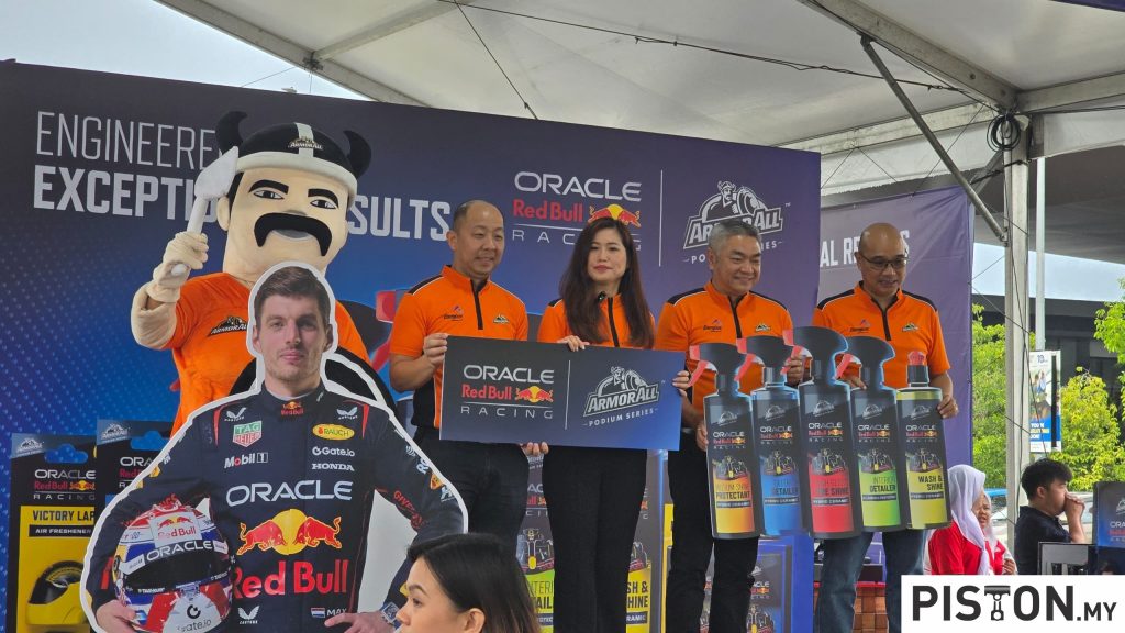 Armor All Dan Oracle Red Bull Racing Lancar Siri Armor All Podium Untuk Pasaran Malaysia