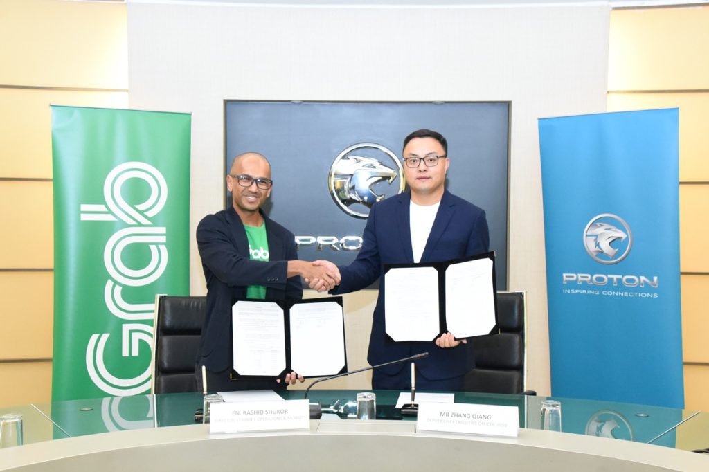 Proton Dan Grab Malaysia Perluaskan Kerjasama Strategik Untuk Menyokong Komuniti E-Hailing