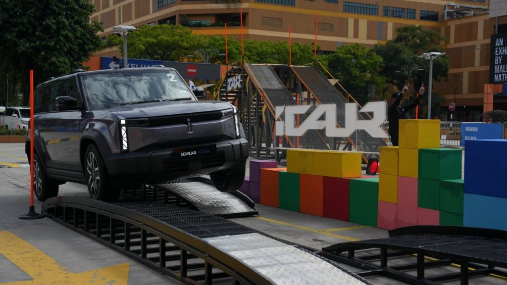 iCAUR 03 Dipamerkan di Acara Pandu Uji Off-Road di 1 Utama