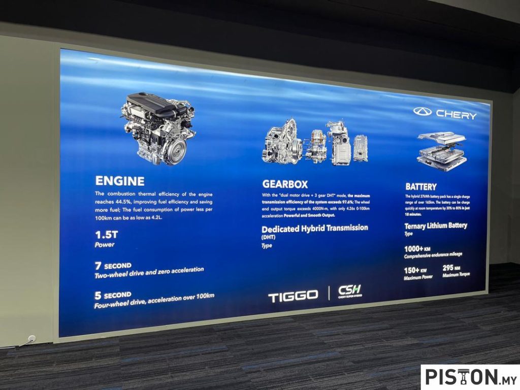 Chery Melancarkan Super Hybrid, Previu Tiggo 7 dan 8 PHEV CSH