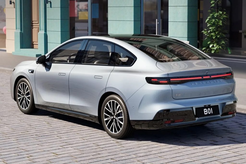Leapmotor B01 Electric Sedan Debuts in China with 650km Range