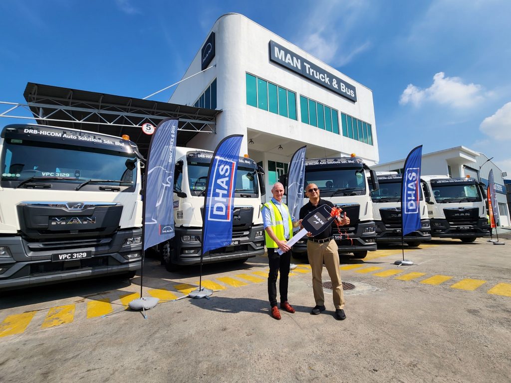 DRB-HICOM Auto Solutions Memperkukuh Keupayaan Logistik dengan MAN TGS Prime Movers