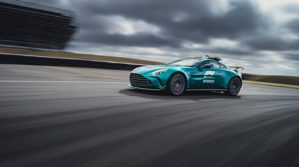 Aston Martin Vantage S Joins Formula 1 as Official FIA Safety Car