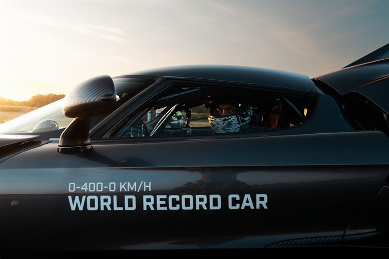 Koenigsegg Jesko Absolut Pecah Rekod Dunia 0–400–0 km/j