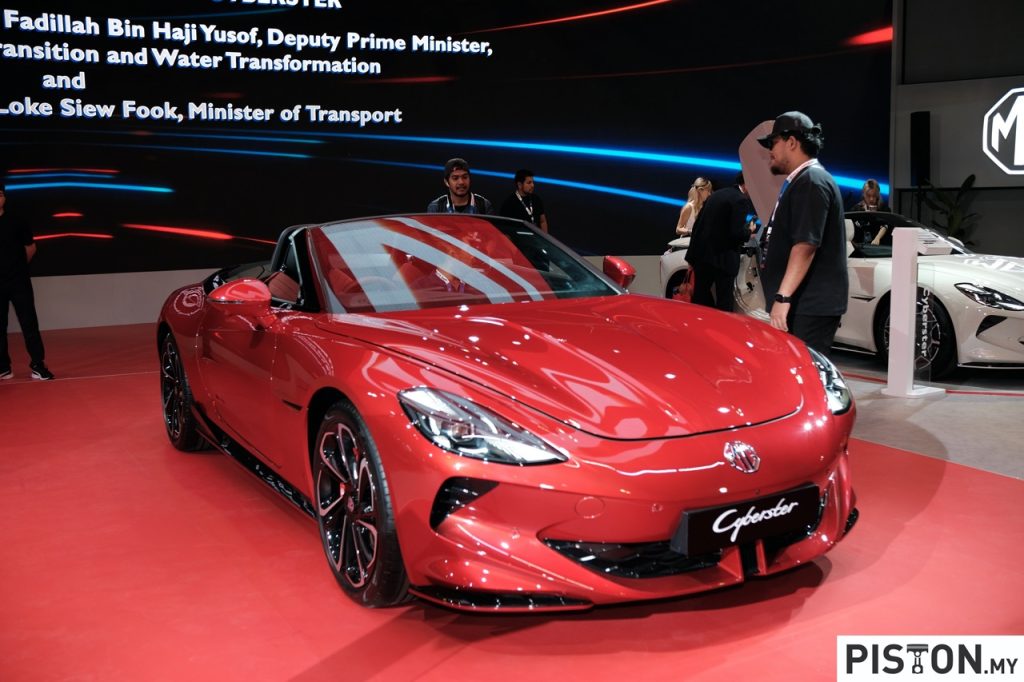 MG Motor Malaysia Mencatat Kedudukan No.1 sebagai Pasaran Terlaris di Asia dan Oceania untuk MG Cyberster