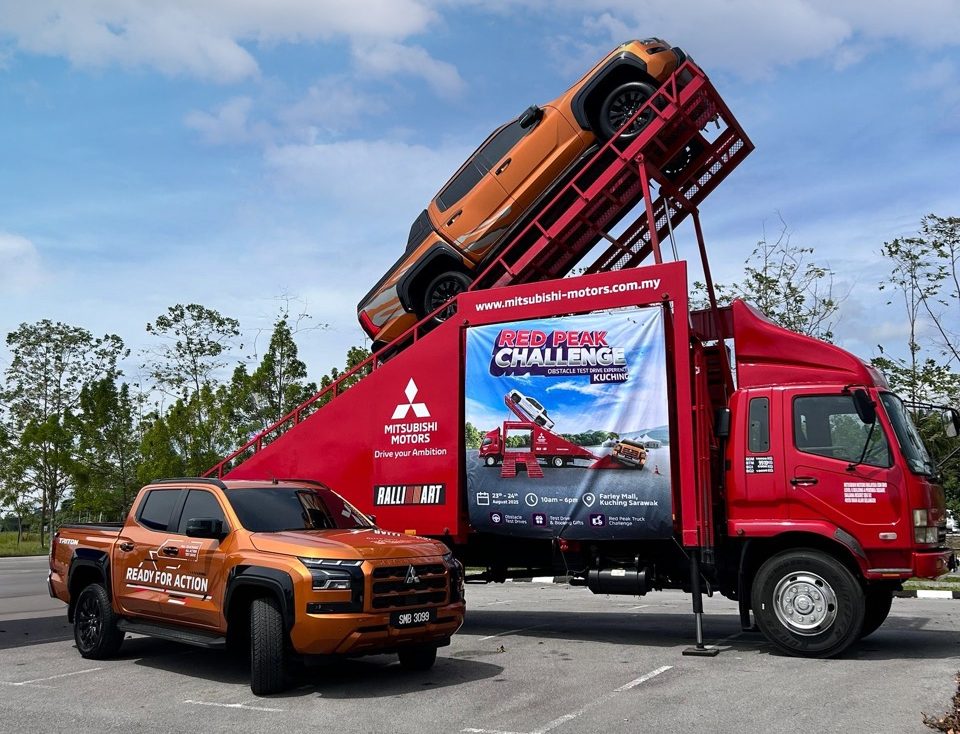 Mitsubishi Triton Gegar Malaysia Timur dengan Cabaran ‘Red Peak’