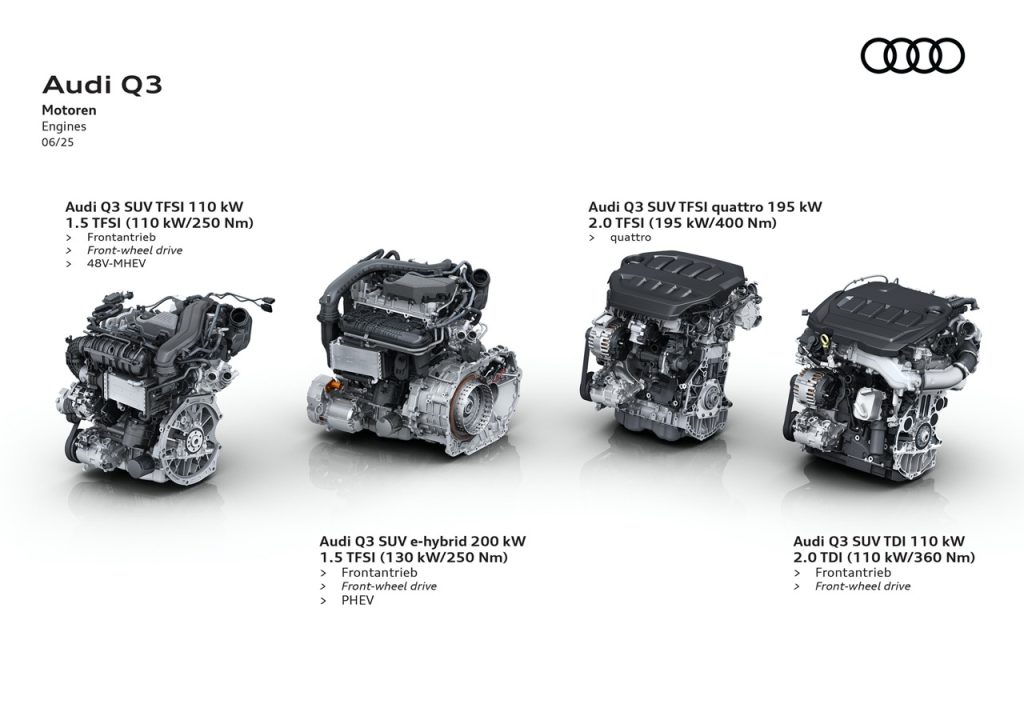 Audi Unveils New Q3 With Sharper Design, Advanced Lighting and Improved Efficiency