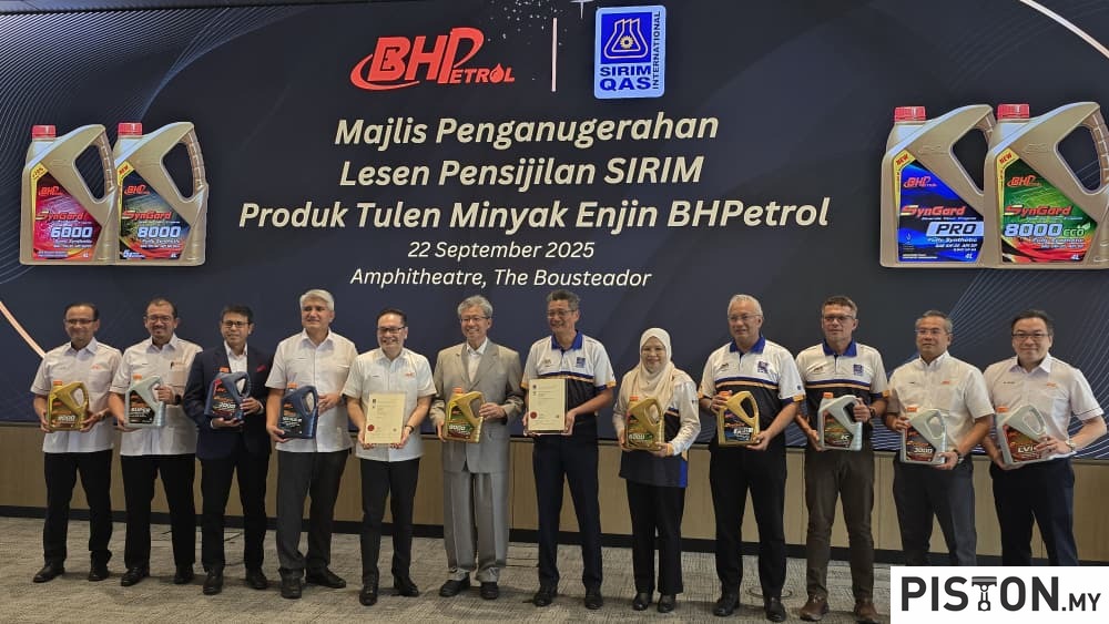 Minyak Enjin BHPetrol Mendapat Pensijilan SIRIM