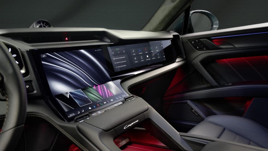 Porsche Previews the Cayenne Electric Interior Ahead of Global Debut