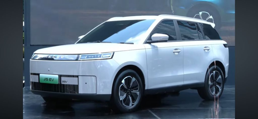 Jaecoo Lancar SUV Elektrik J5 EV di Indonesia