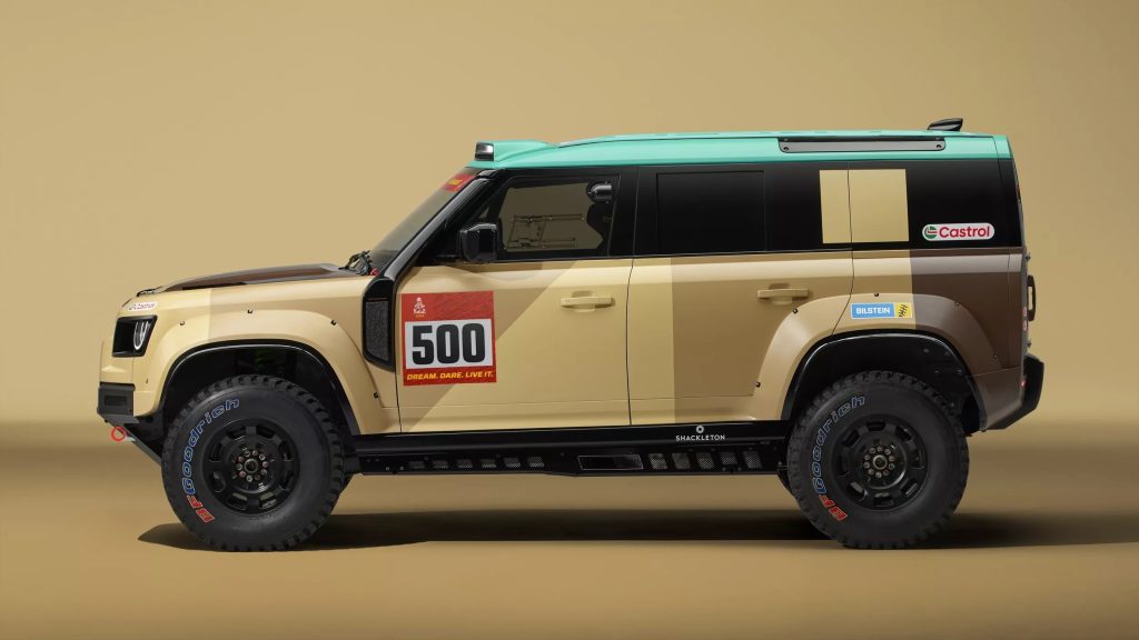 Land Rover Builds Toughest Defender for Dakar Rally