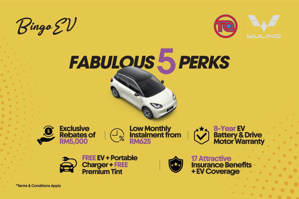 TQ WULING Bingo EV Dilancarkan Secara Rasmi di Malaysia – Harga Bermula dari RM67,800
