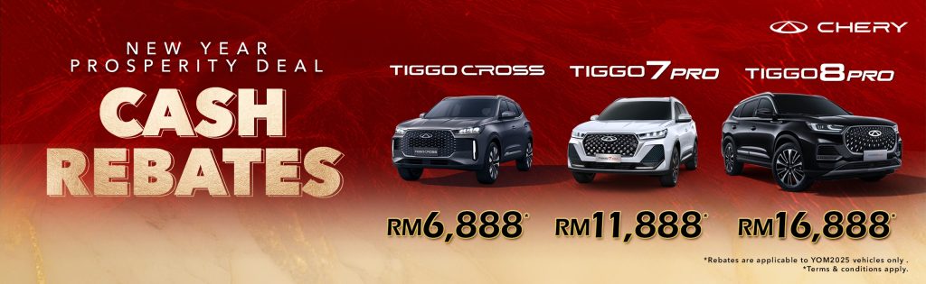 Chery Malaysia Welcomes The New Year With Prosperity Deals