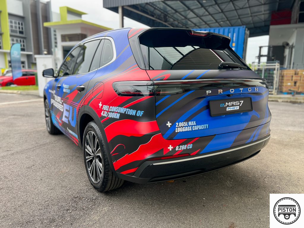 Butiran Penuh Proton eMas 7 PHEV 2026, Jarak Gerak Hingga 996 km