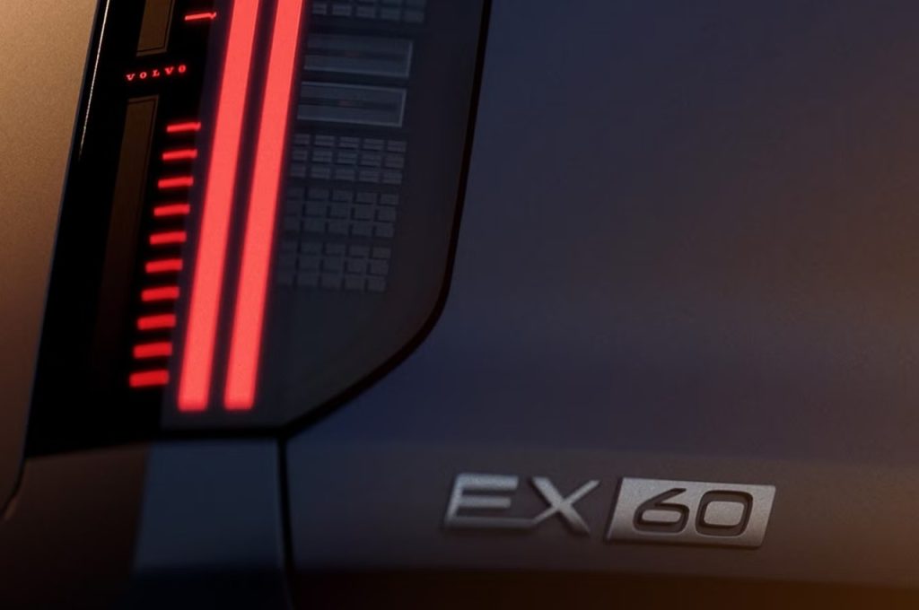 Another Teaser Of The 2026 Volvo EX60 Drops, 800V And 800+Km Range Coming Next Week