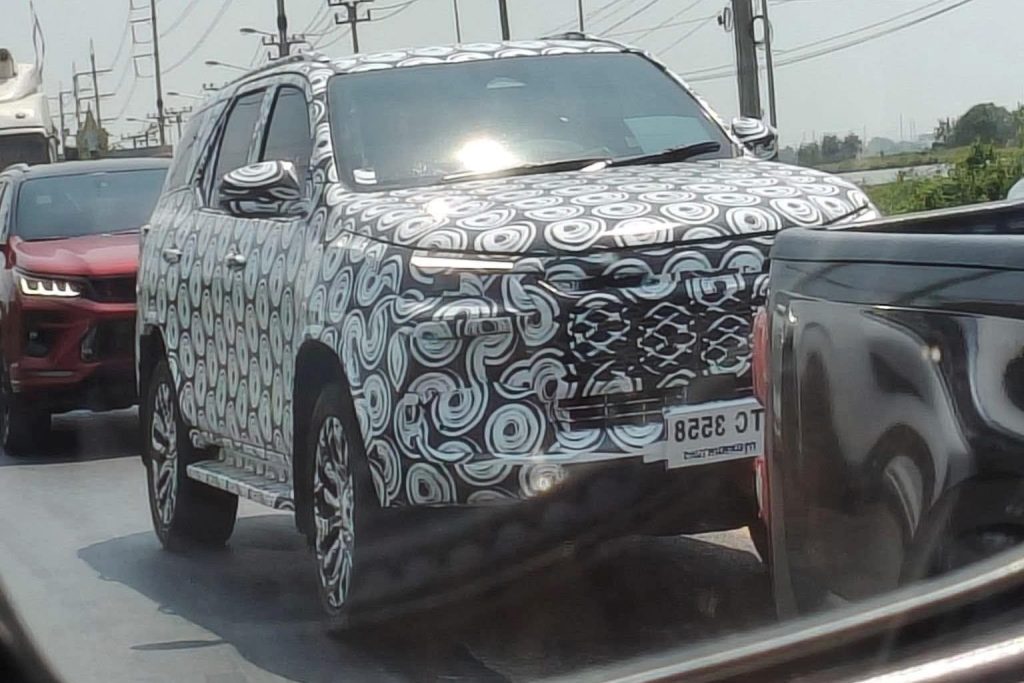 Next-Gen 2027 Toyota Fortuner Spotted – Here’s What It Could Look Like