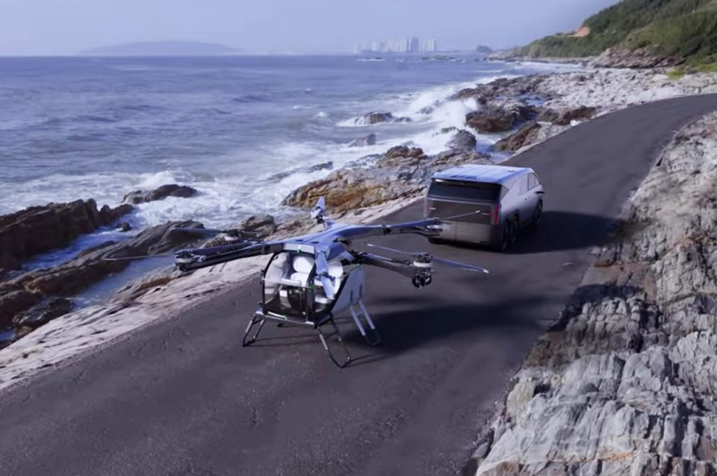 Skip The Flying Car, The Xpeng Land Aircraft Carrier Is A Proper Car With An Aircraft In The Back