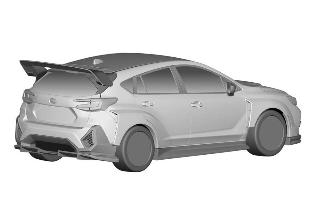 Design Patent For The Subaru WRX STI Hatchback Rekindles Hope For Production