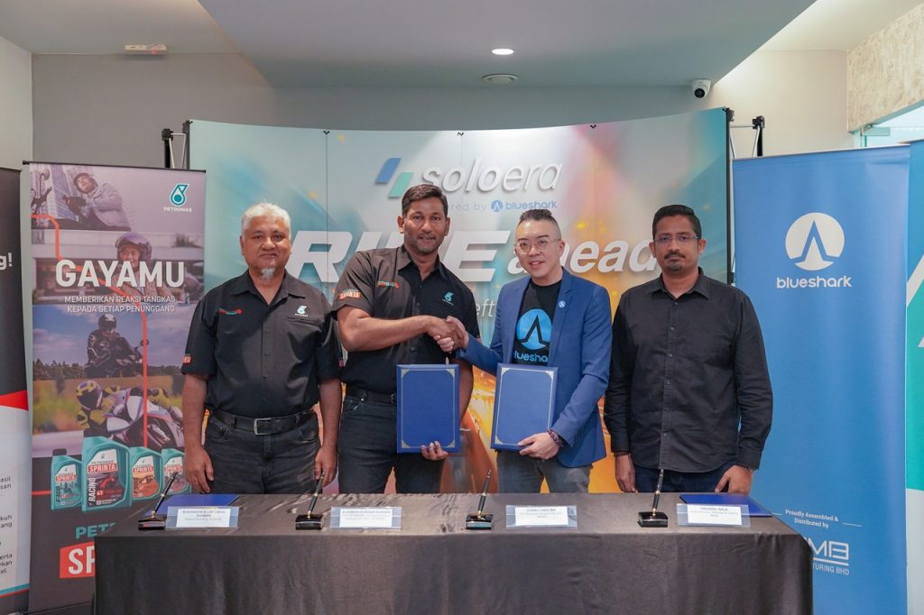 Petronas Lubricants dan Blueshark Malaysia Bekerjasama Perluas Akses Perkhidmatan Motosikal Elektrik ke Seluruh Negara