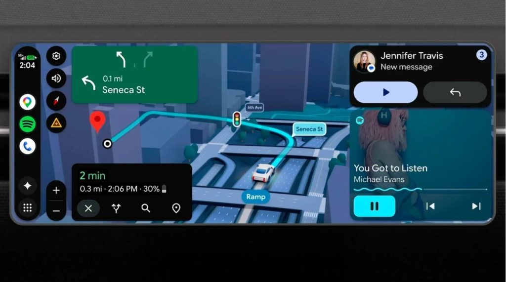 Android Auto Tampil dengan Wajah Baharu Serta Penambahan Ciri Terkini
