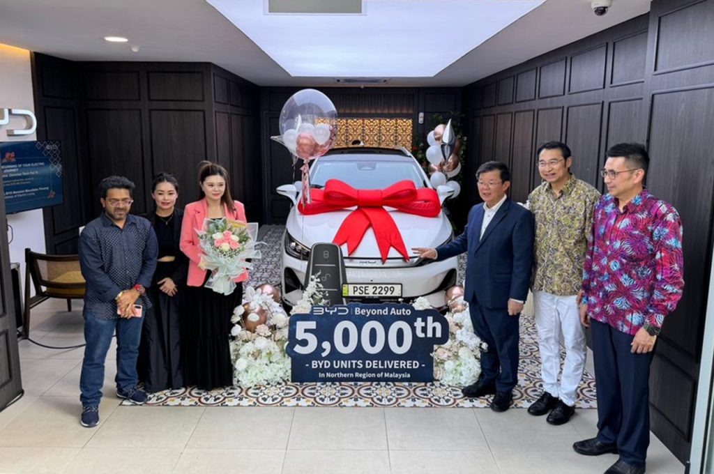 BYD Mansion Macalister Di Pulau Pinang Dibuka, Kukuhkan Jenama Di Wilayah Utara