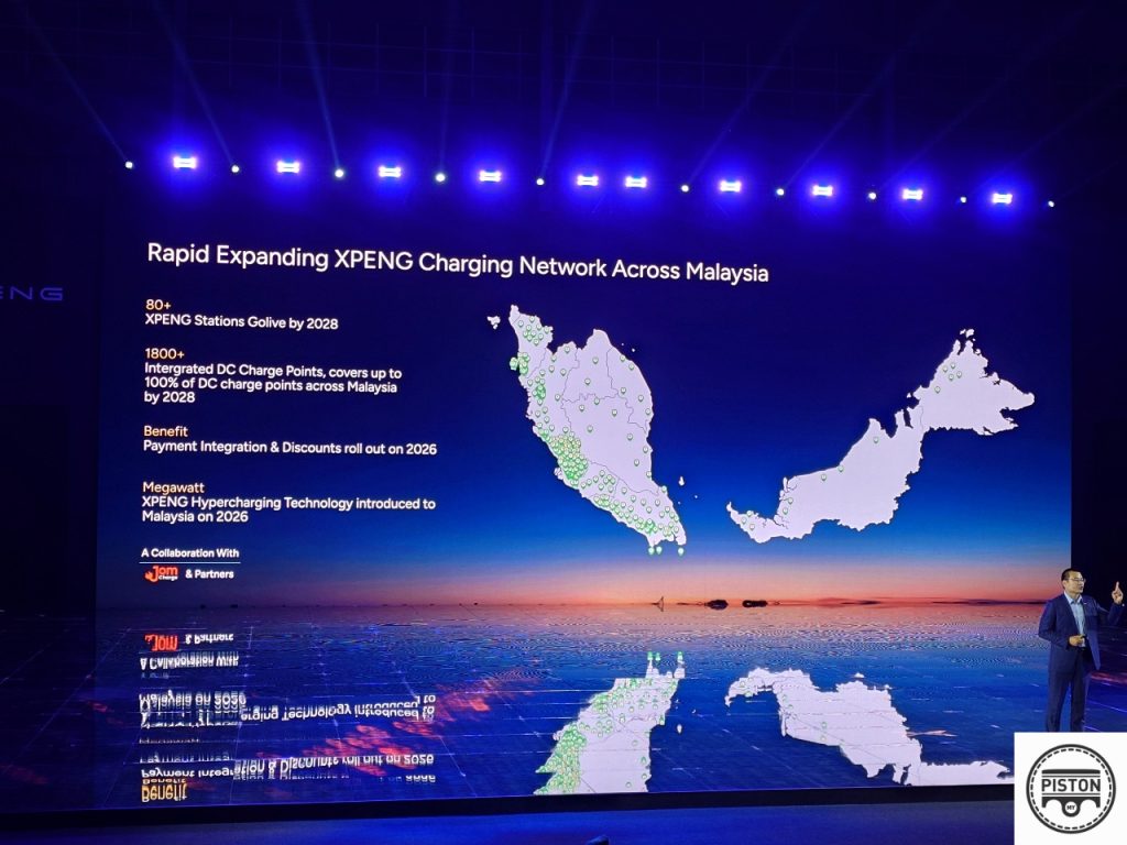 Xpeng Malaysia Plans 30 3S Centres, 1,800 DC Chargers & CKD Expansion By 2028